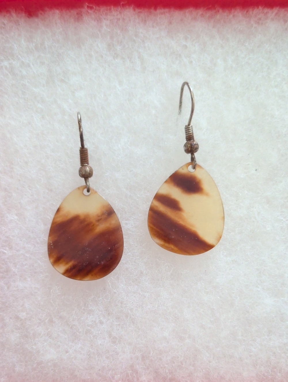 Vintage Teardrop Guitar Pick Earrings